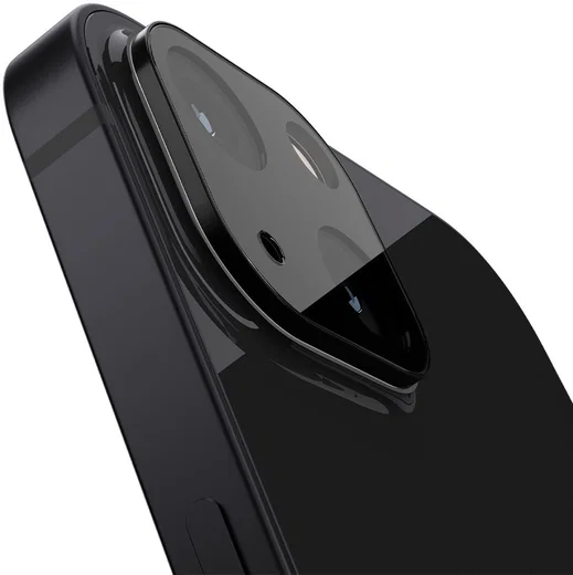 Spigen Optik Apple iPhone 13 / 13 Mini Camera Protector (2-Pack) Zwart afbeelding 4