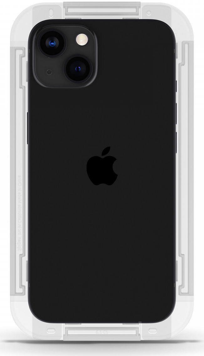 Spigen EZ Fit Glas.tR Apple iPhone 13 Mini Screen Protector (2-Pack) afbeelding 13