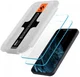 Spigen EZ Fit Glas.tR Apple iPhone 13 Mini Screen Protector (2-Pack) afbeelding 2