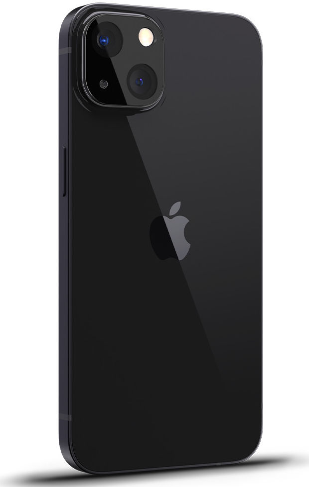 Spigen Optik Apple iPhone 13 Mini Camera Lens Protector (2-Pack) Zwart afbeelding 4