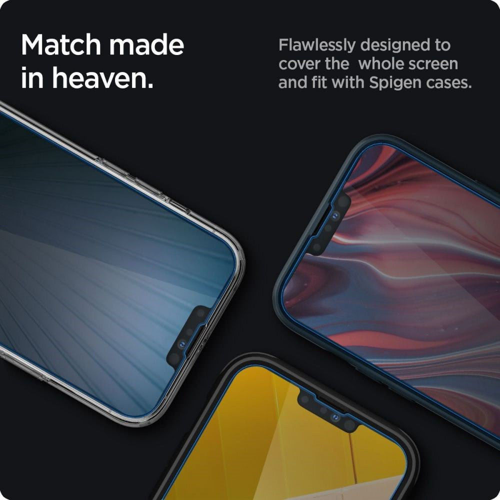 Spigen Glas.tR Apple iPhone 13 Mini Screen Protector Privacy Glass afbeelding 5