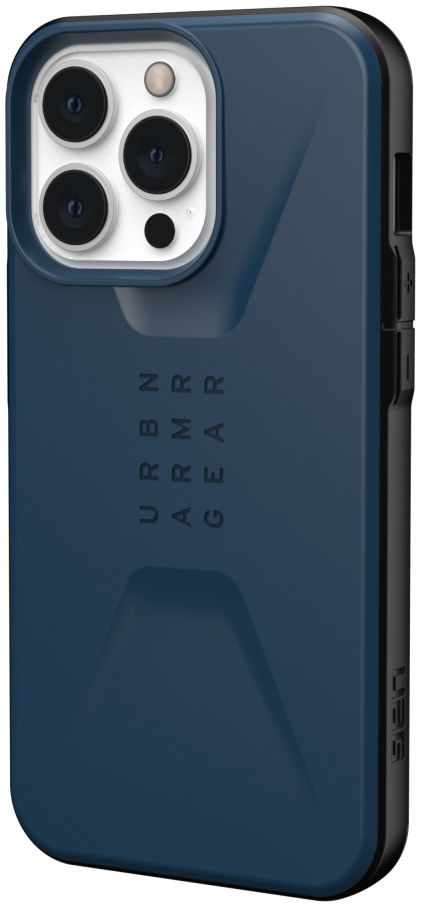 Urban Armor Gear Civilian Series Apple iPhone 13 Pro Hoesje Blauw afbeelding 4