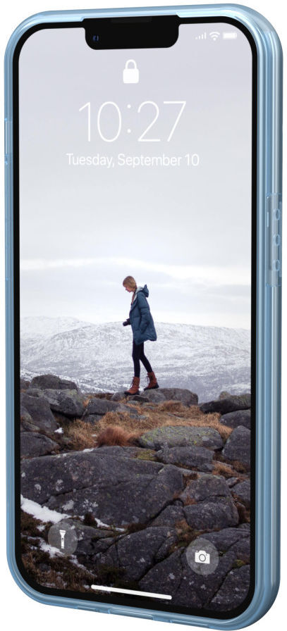 Urban Armor Gear [U] Lucent Apple iPhone 13 Pro Hoesje Blauw afbeelding 7