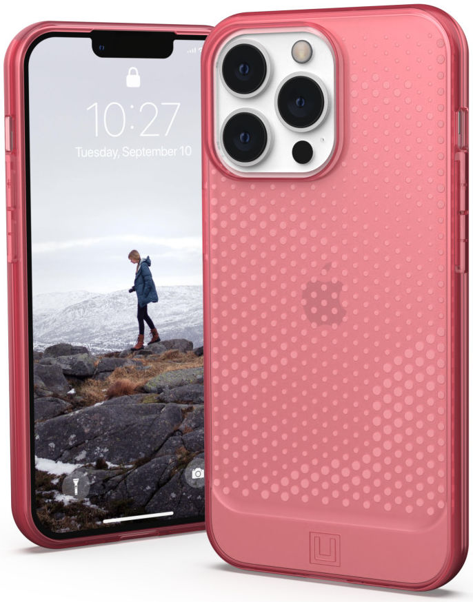 Urban Armor Gear [U] Lucent Apple iPhone 13 Pro Hoesje Roze afbeelding 1