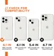 Urban Armor Gear [U] Dot Apple iPhone 13 Pro Hoesje Siliconen Roze afbeelding 7