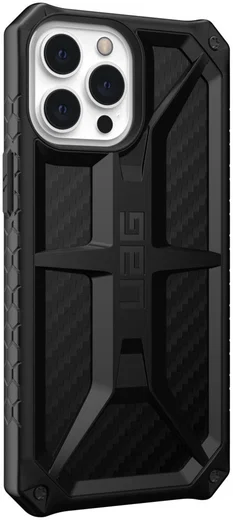 Urban Armor Gear Monarch Series iPhone 13 Pro Max Hoesje Carbon Fiber afbeelding 5