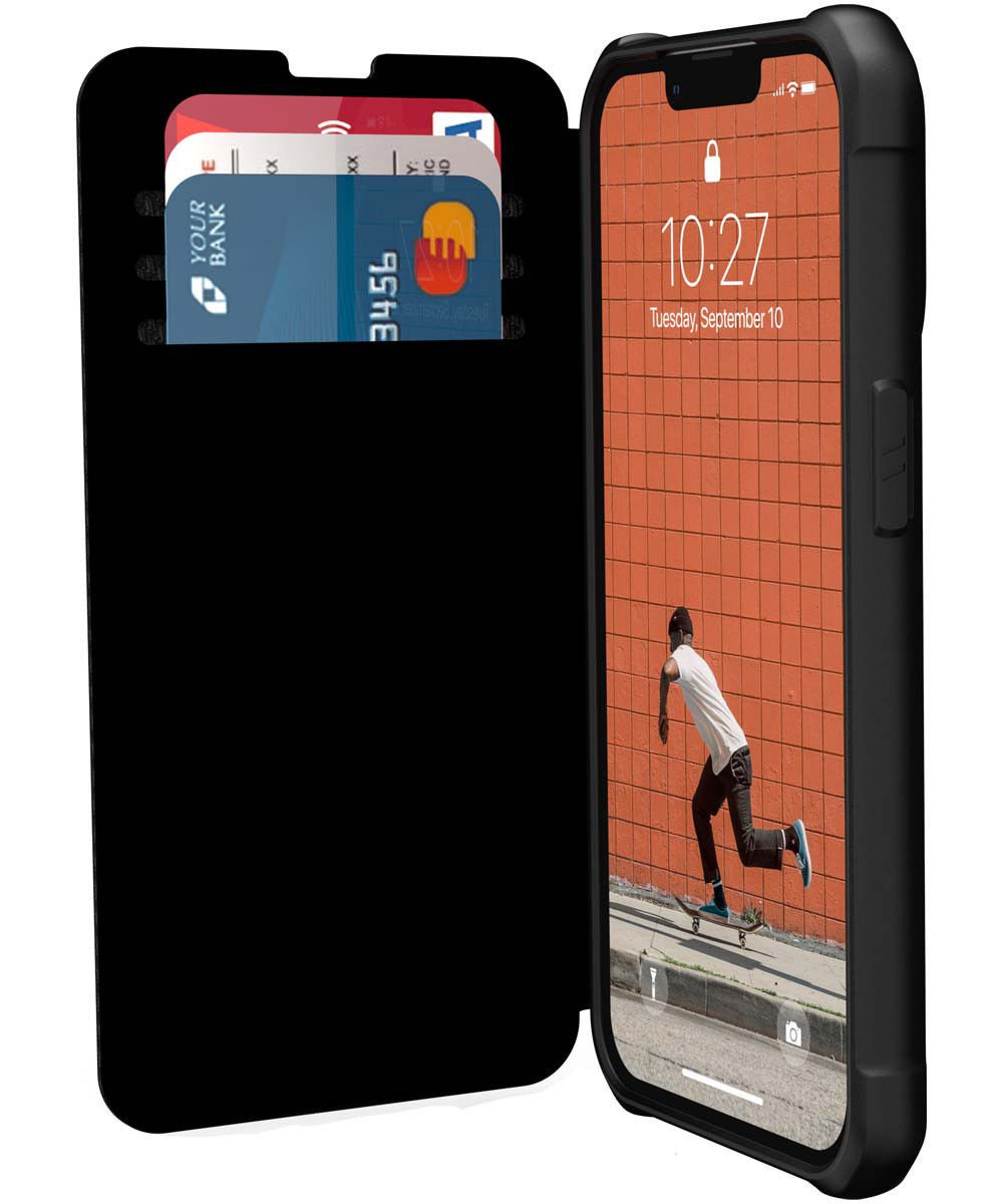 Urban Armor Gear Metropolis Series iPhone 13 Pro Max Hoesje Zwart afbeelding 1