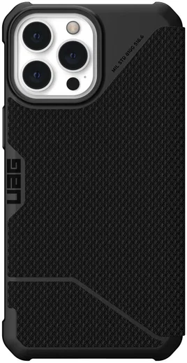 Urban Armor Gear Metropolis Series iPhone 13 Pro Max Hoesje Zwart afbeelding 2