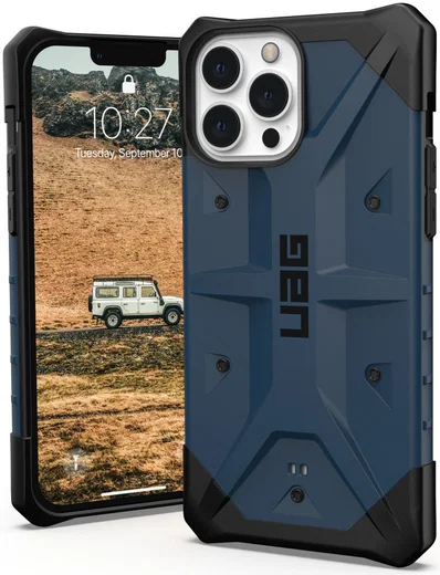 Urban Armor Gear Pathfinder Series iPhone 13 Pro Max Hoesje Blauw afbeelding 2