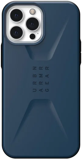 Urban Armor Gear Civilian Series Apple iPhone 13 Pro Max Hoesje Blauw afbeelding 1