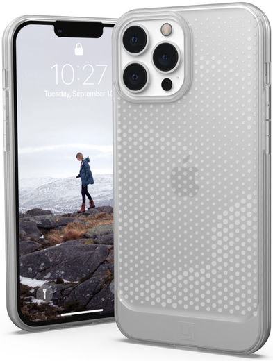 Urban Armor Gear [U] Lucent Apple iPhone 13 Pro Max Hoesje Ice afbeelding 1