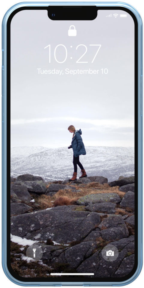 Urban Armor Gear [U] Lucent Apple iPhone 13 Pro Max Hoesje Blauw afbeelding 9