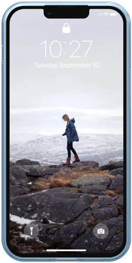 Urban Armor Gear [U] Lucent Apple iPhone 13 Pro Max Hoesje Blauw afbeelding 9