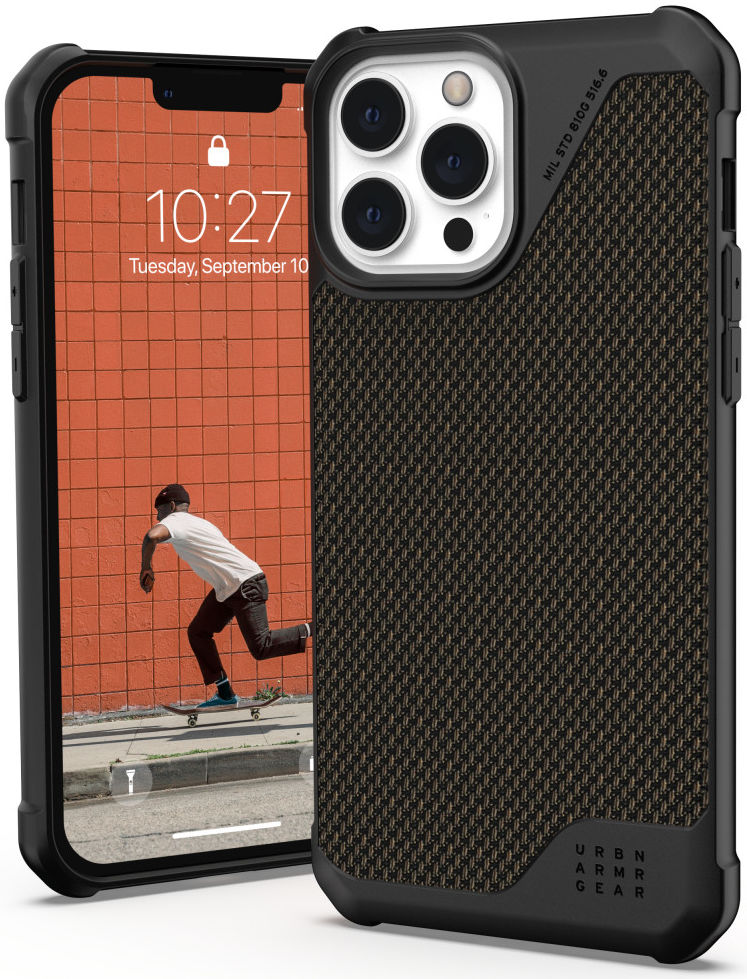Urban Armor Gear Metropolis LT Series iPhone 13 Pro Max Hoesje Olive afbeelding 2