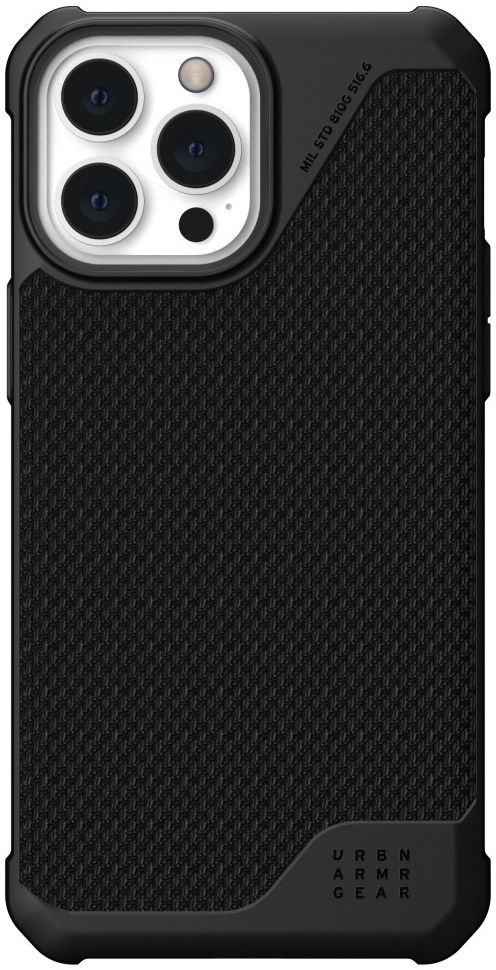 Urban Armor Gear Metropolis LT iPhone 13 Pro Max Hoesje MagSafe Zwart afbeelding 1
