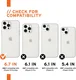 Urban Armor Gear [U] Dip Apple iPhone 13 Pro Max Hoesje Zwart afbeelding 8