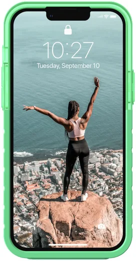 Urban Armor Gear [U] Dip Apple iPhone 13 Pro Max Hoesje Groen afbeelding 5