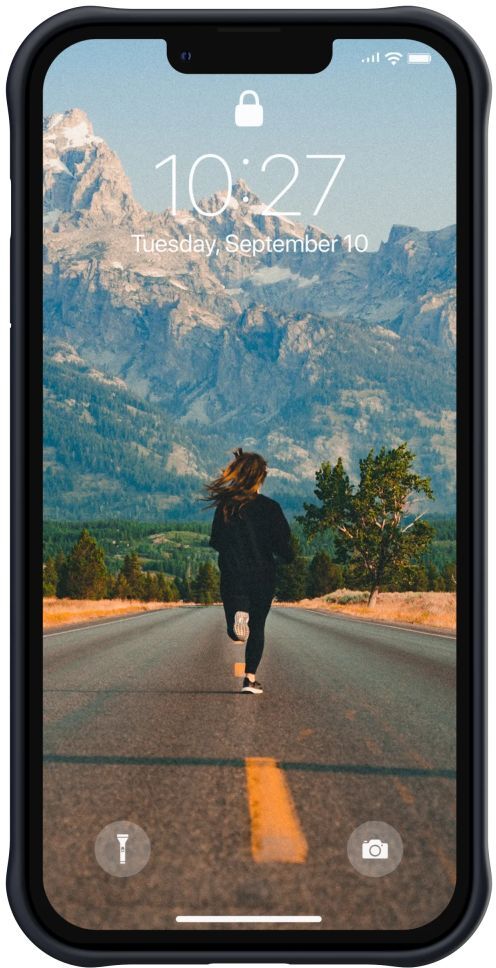 Urban Armor Gear [U] Dot Apple iPhone 13 Pro Max Hoesje Zwart afbeelding 4