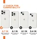Urban Armor Gear [U] Dot Apple iPhone 13 Pro Max Hoesje Zwart afbeelding 8