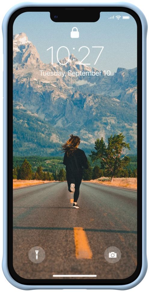 Urban Armor Gear [U] Dot Apple iPhone 13 Pro Max Hoesje Blauw afbeelding 4