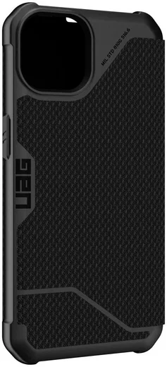 Urban Armor Gear Metropolis Series Apple iPhone 13 Hoesje Kevlar Zwart afbeelding 11