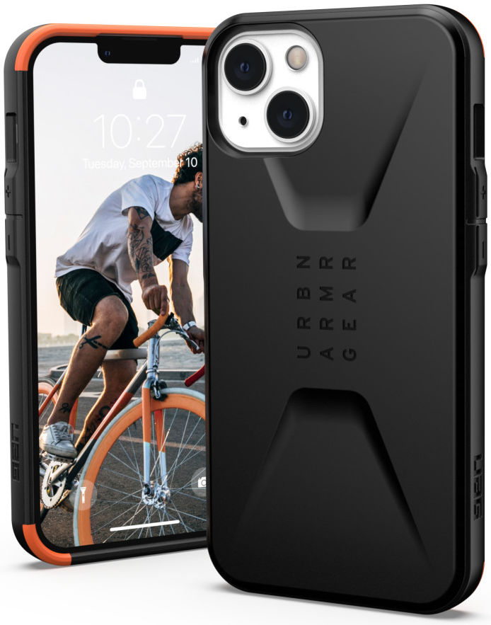 Urban Armor Gear Civilian Series Apple iPhone 13 Hoesje Zwart afbeelding 2
