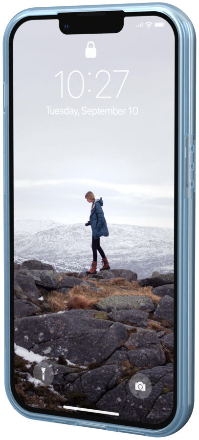 Urban Armor Gear [U] Lucent Series Apple iPhone 13 Hoesje Blauw afbeelding 7