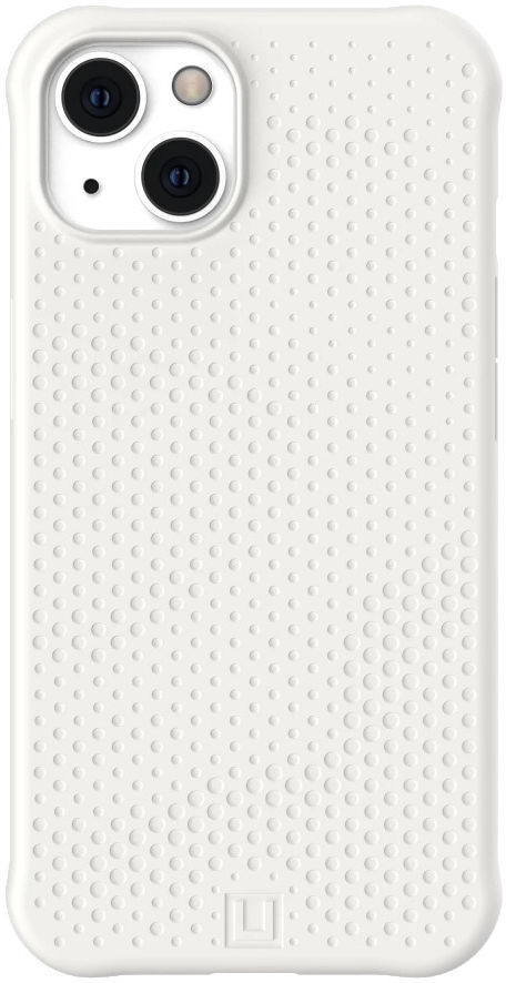 Urban Armor Gear [U] Dot Apple iPhone 13 Hoesje Siliconen Wit afbeelding 1