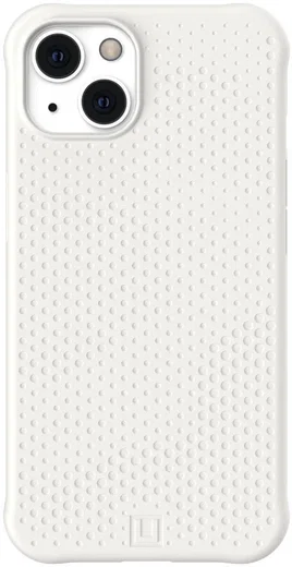 Urban Armor Gear [U] Dot Apple iPhone 13 Hoesje Siliconen Wit afbeelding 1