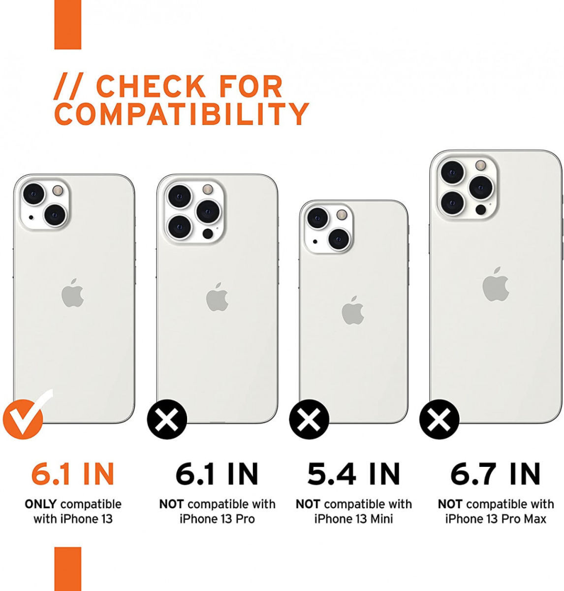 Urban Armor Gear [U] Dot Apple iPhone 13 Hoesje Siliconen Wit afbeelding 8