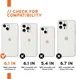 Urban Armor Gear [U] Dot Apple iPhone 13 Hoesje Siliconen Wit afbeelding 8