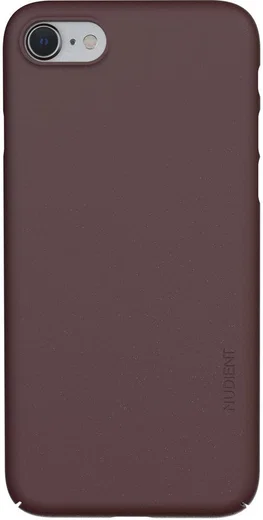 Nudient Thin Case V3 iPhone 7/8/SE(2020/2022) Hoesje Back Cover Rood afbeelding 2