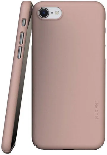 Nudient Thin Case V3 iPhone 7/8/SE(2020/2022) Hoesje Back Cover Roze afbeelding 1