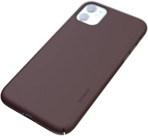 Nudient Thin Case V3 Apple iPhone 11 Hoesje Back Cover Rood afbeelding 4