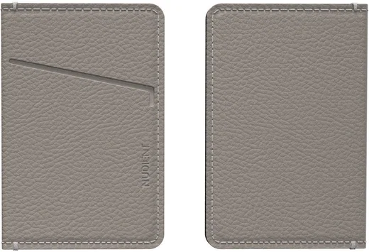Nudient Echt Leren Kaarthouder/Pasjeshouder voor V3 Thin Cases Beige afbeelding 9