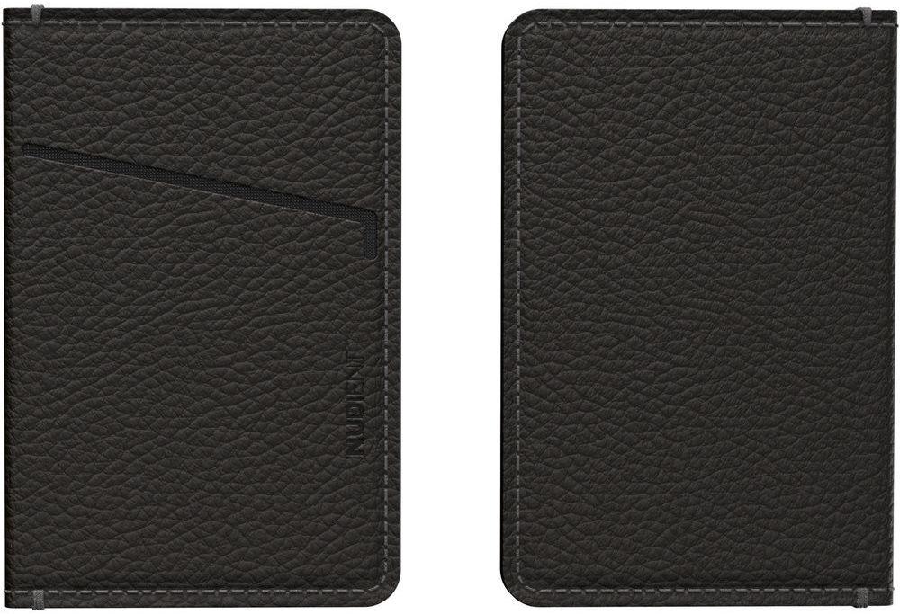 Nudient Echt Leren Kaarthouder/Pasjeshouder voor V3 Thin Cases Zwart afbeelding 11