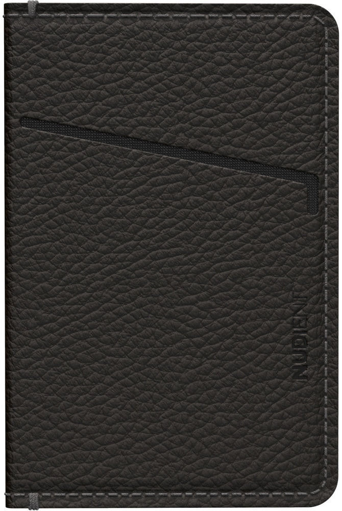 Nudient Echt Leren Kaarthouder/Pasjeshouder voor V3 Thin Cases Zwart afbeelding 9