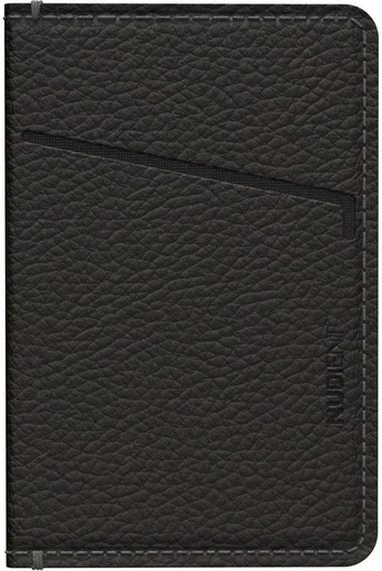 Nudient Echt Leren Kaarthouder/Pasjeshouder voor V3 Thin Cases Zwart afbeelding 9