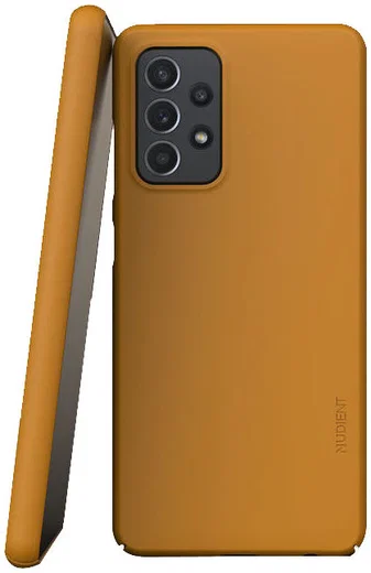 Nudient Thin Case V3 Samsung Galaxy A52 / A52S Hoesje Back Cover Geel afbeelding 1