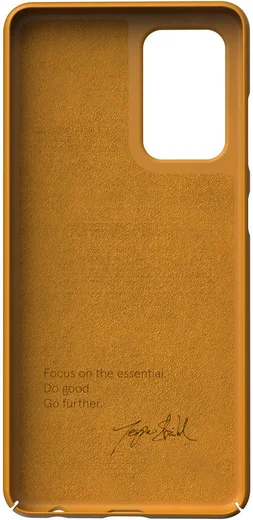 Nudient Thin Case V3 Samsung Galaxy A52 / A52S Hoesje Back Cover Geel afbeelding 5