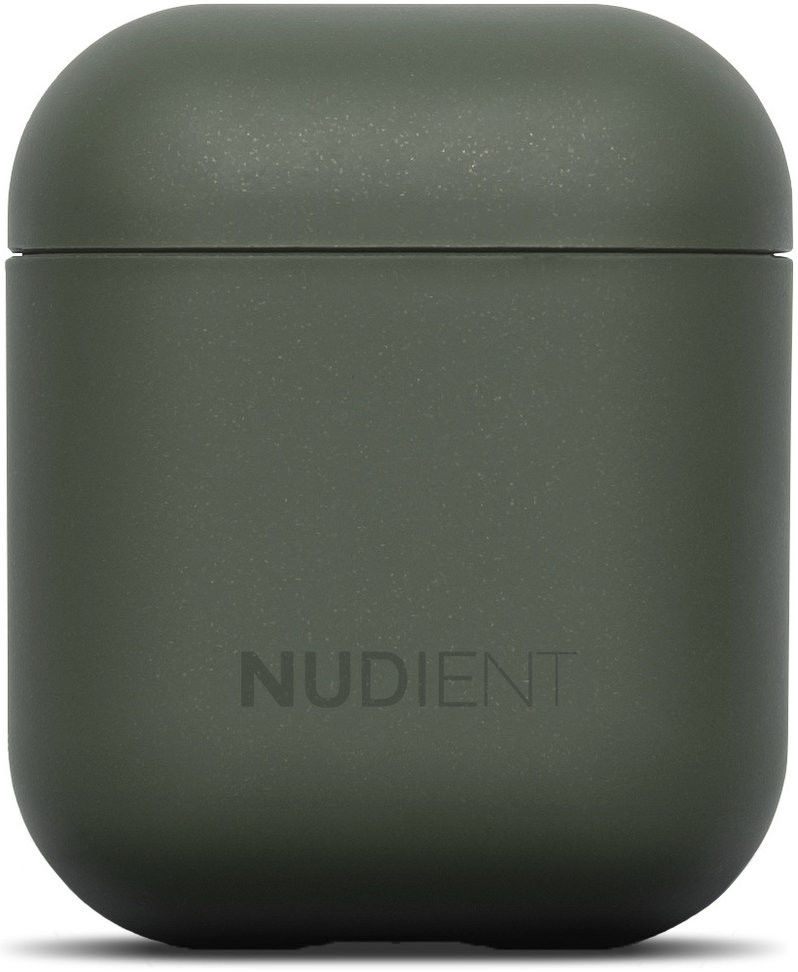 Nudient Thin Case V1 Apple AirPods Hoesje Ultradun Groen afbeelding 1