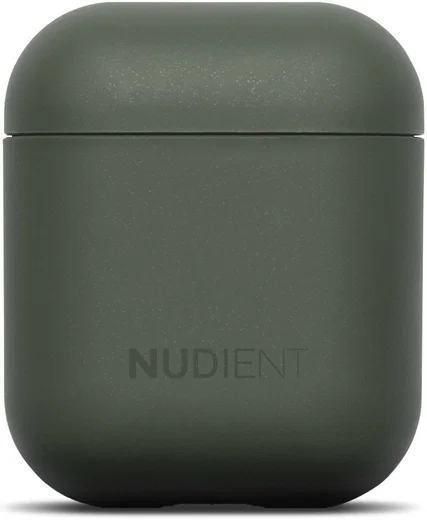 Nudient Thin Case V1 Apple AirPods Hoesje Ultradun Groen afbeelding 1