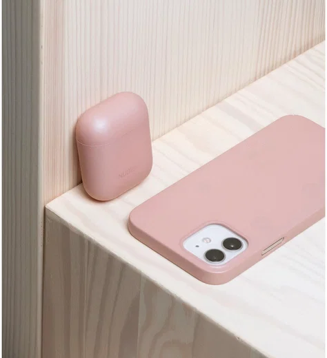 Nudient Thin Case V1 Apple AirPods Hoesje Ultradun Roze afbeelding 3