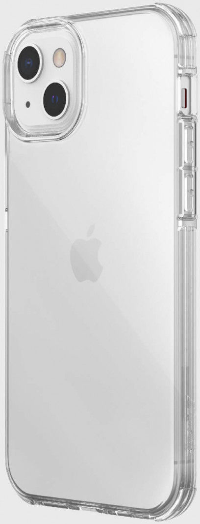 Raptic Clear Apple iPhone 13 Hoesje Back Cover Transparant/Wit afbeelding 2