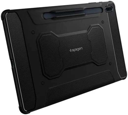Spigen Rugged Armor Pro Samsung Galaxy Tab S7 FE Hoes Zwart afbeelding 8