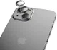 Hoco iPhone 13 / iPhone 13 Mini Camera Protector Tempered Glass Zwart afbeelding 3