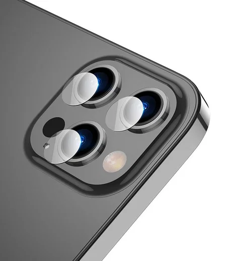 Hoco iPhone 13 Pro / 13 Pro Max Camera Protector Tempered Glass Clear afbeelding 5