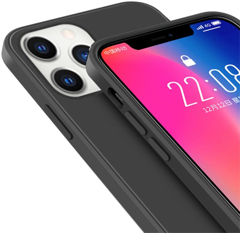 NXE All Round Apple iPhone 13 Pro Max Hoesje Back Cover Zwart afbeelding 3