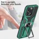 Apple iPhone 13 Pro Hoesje Hybride met Kickstand Back Cover Groen afbeelding 4