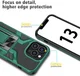 Apple iPhone 13 Pro Hoesje Hybride met Kickstand Back Cover Groen afbeelding 6